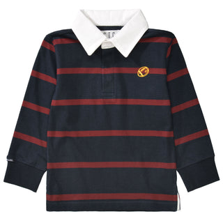 Polo shirt with contrasting collar