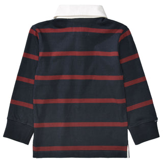 Polo shirt with contrasting collar