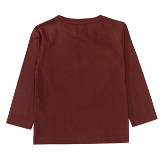Long-sleeved shirt with number print made from reversible sequins