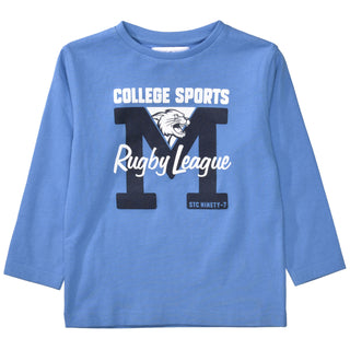 Long-sleeved shirt with a print