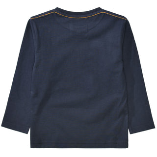 Long-sleeved shirt with a print