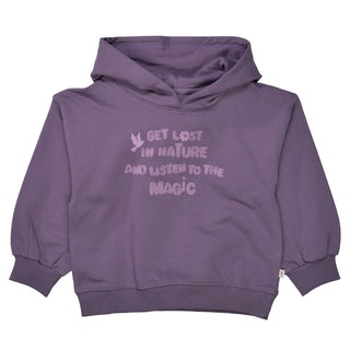 Hoodie  mit Wording-Applikation