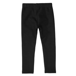 Thermal leggings with elastic waistband