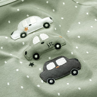 Long-sleeved shirt made from organic cotton