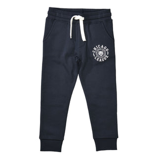 Knee jogging trousers
