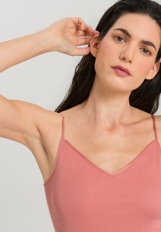 Cotton Seamless Spaghetti Top