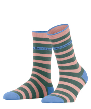 Color block stripe socks