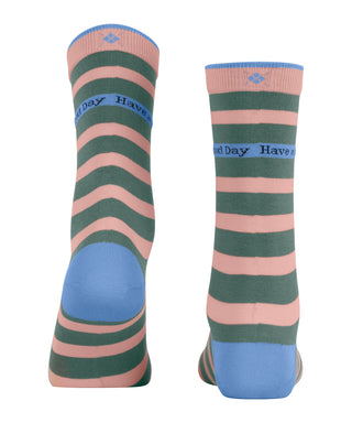 Color block stripe socks