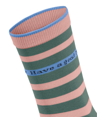 Color block stripe socks