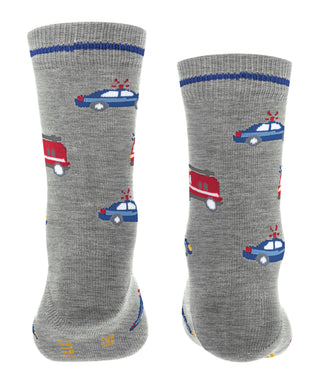Socks Police and Fire Cars