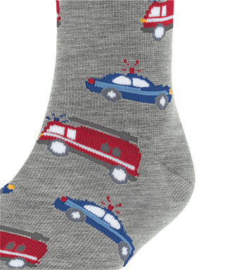 Socks Police and Fire Cars