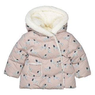 Hooded winter jacket