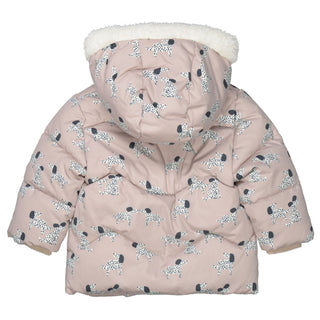 Hooded winter jacket