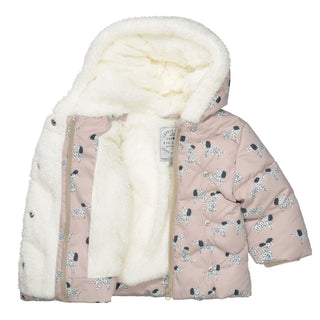 Hooded winter jacket