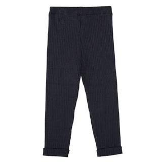 Ribbed knit leggings