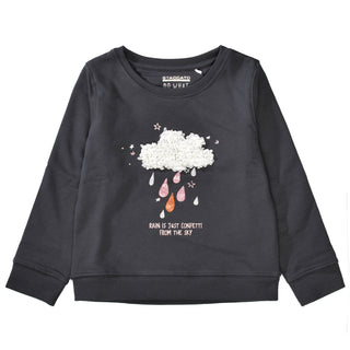 Sweatshirt with sequins