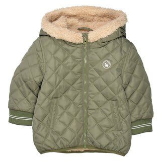 Quilted jacket with taddy lining
