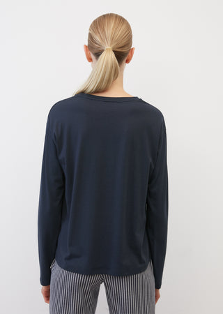 LS CREW-NECK W-SHIRT