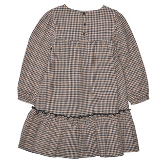 Check design dress