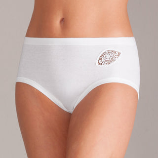 Organic Cotton - GOTS. Feinripp mit hochwertigen Ätzmotiven