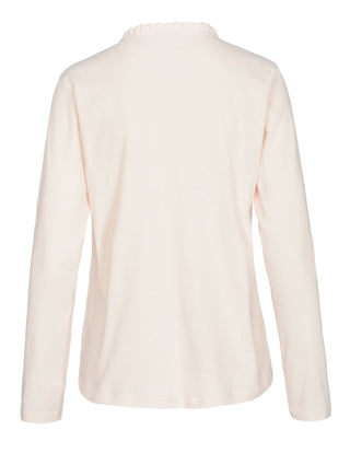 Women's shirt with ruffles