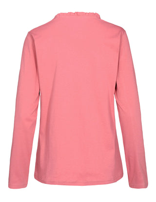 Women's shirt with ruffles