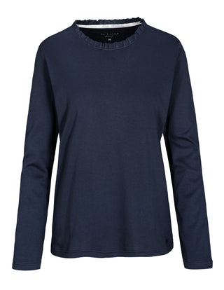 Women's shirt with ruffles