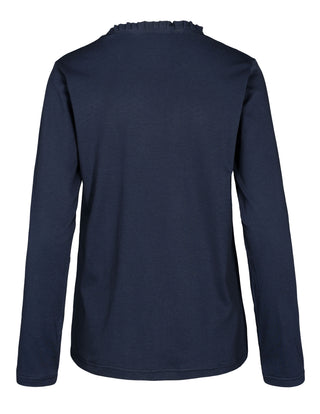 Women's shirt with ruffles