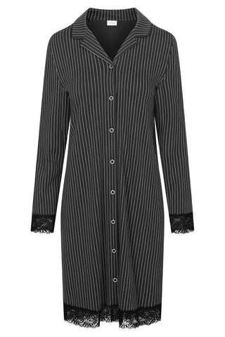 Nd, 1/1 sleeve, lapel collar, butto, Stripe Black