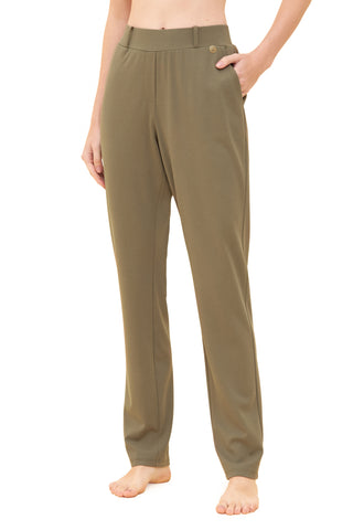 Pants, 1/1, pockets, regular, Olive