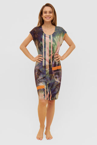 Bd, overcut, round neck, Palm beach