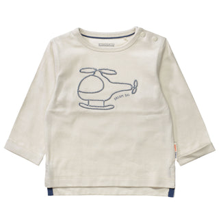 Langarmshirt mit Hubschrauber-Applikation