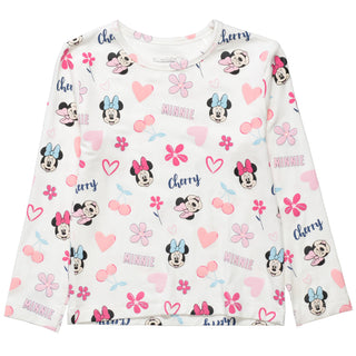 Langarmshirt mit Minnie Mouse-Print