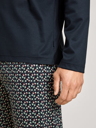 HERREN Pyjama, dark sapphire