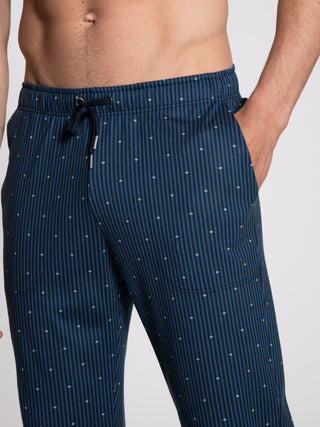 HERREN Hose, indian blue
