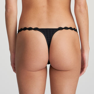 AVERO schwarz String