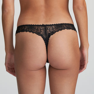 JANE schwarz String