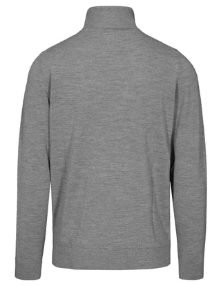 Rollkragen Pullover, uni