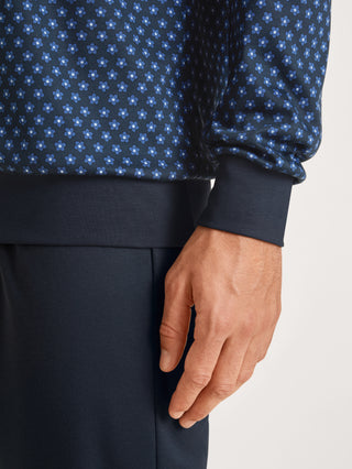 HERREN Pyjama mit Bündchen
