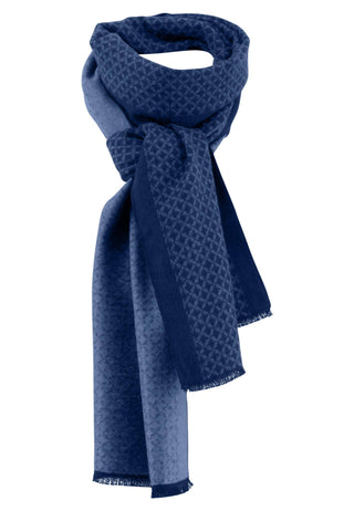 Scarf, Viscose, Navy Story