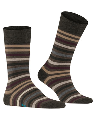 FALKE Tinted Stripe Herren Socken