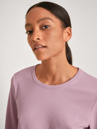 DAMEN Pyjama mit Bündchen
