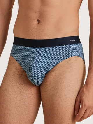 HERREN Slip, cascade blue