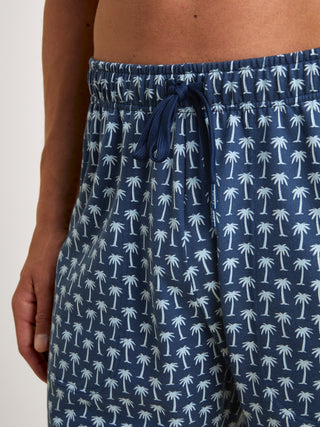 HERREN Bermudas, insignia print