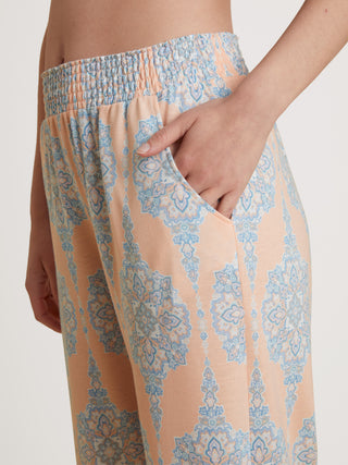 DAMEN Hose 7/8, peach parfait
