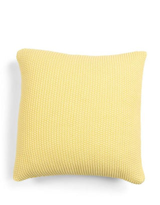 Marc O'Polo Nordic knit Pale Yellow Dekokissen 50 x 50 cm