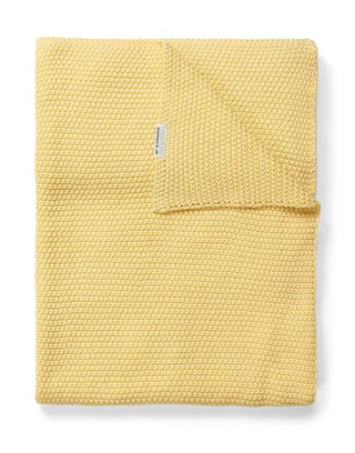 Marc O'Polo Nordic knit Pale Yellow Plaid 130 x 170 cm